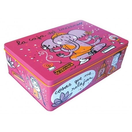 Caja metálica "La caja del Incienso"
