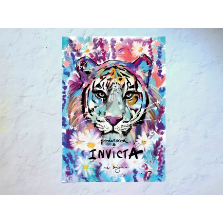 Postal tigresa "Invicta"