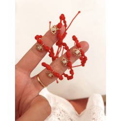 Pulsera plata Siete Nudos - Ojo