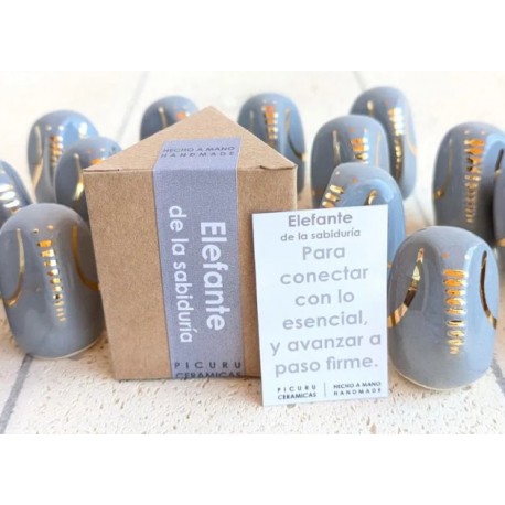 Amuleto "Elefante de la Sabiduría"