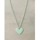 Colgante Corazón Mint