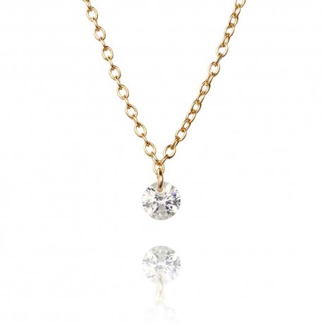 Colgante plata Punto de Luz