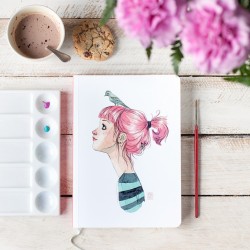 Cuaderno "Pájaros en la cabeza"