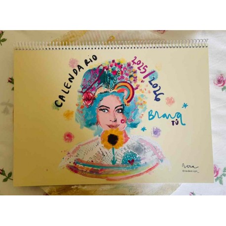 Calendario de pared 2025-2026