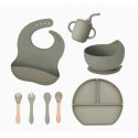 Vajilla bebé silicona