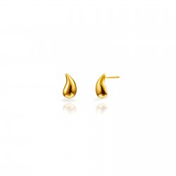 Pendientes plata Lágrima