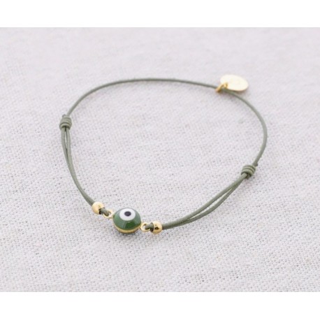Pulsera acero Ojo Turco
