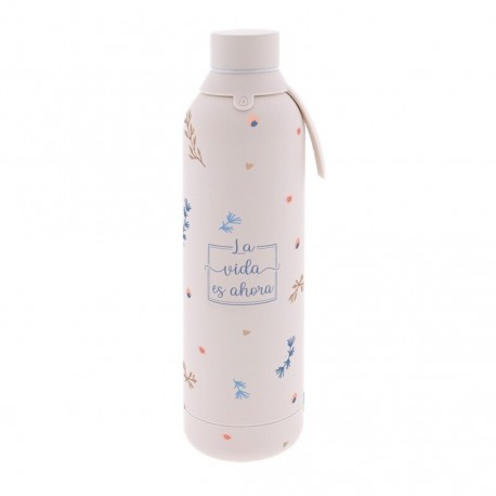 Botella térmica "La vida es Ahora"