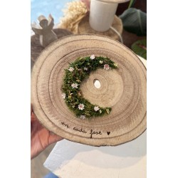 Centro Rodaja Madera Flores