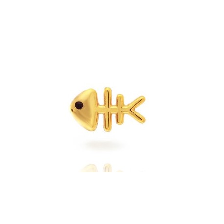 Pendiente plata Raspa (individual)