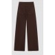 Pantalón Jeans Culotte marrón chocolate