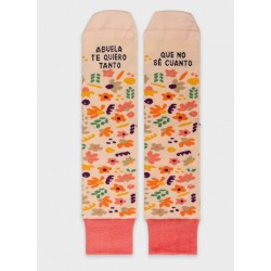 Calcetines "Abuela, te quiero tanto que no sé cuánto"