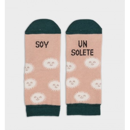 Mini calcetines "Soy un solete"