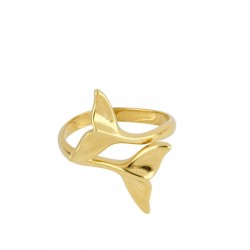 Anillo acero Cola de Sirena