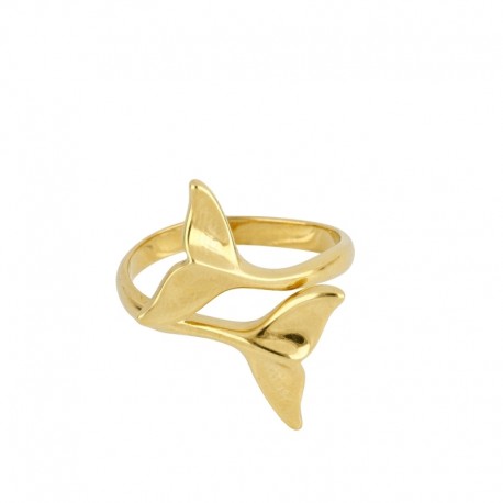 Anillo acero Cola de Sirena