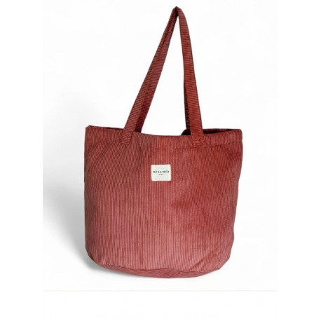 Bolso shopper Coral