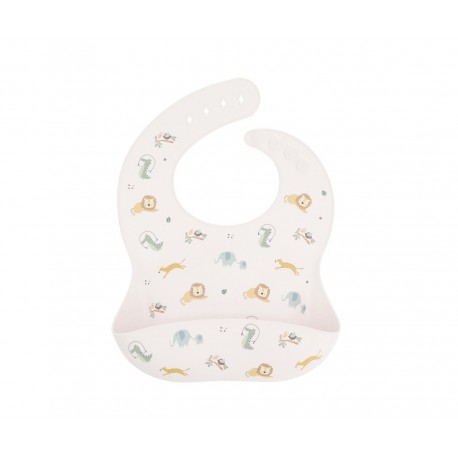 Babero recogedor silicona Savannah