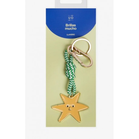 Llavero Estrella  "Brillas mucho"