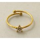 Anillo acero "Estrella"