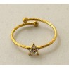 Anillo acero "Estrella"