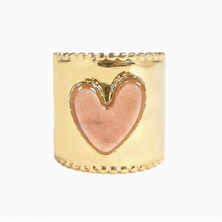 Anillo acero "Corazón"