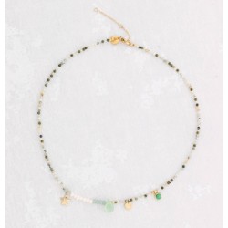 Colgante gargantilla acero Universo