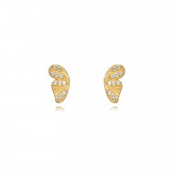 Pendiente plata Ala de Mariposa (individual)