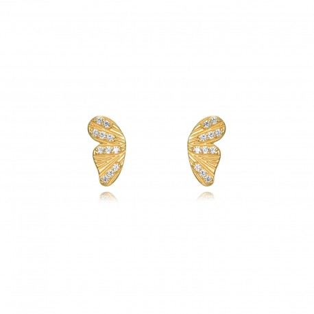 Pendiente plata Ala de Mariposa (individual)