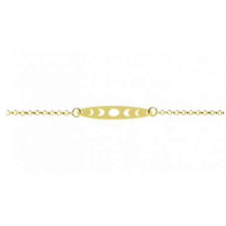 Pulsera plata Fases Lunares