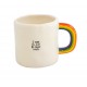 Taza Arcoíris Happy