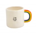 Taza Arcoíris Happy