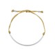 Pulsera hilo Plata Tubo
