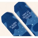 Calcetines "Te quiero mucho, como la trucha al trucho"