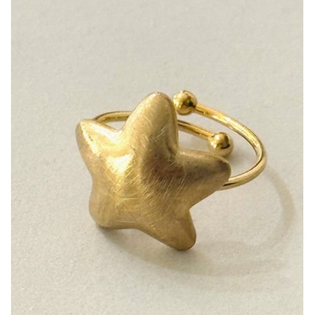Anillo acero "Estrella del Sur"