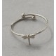 Anillo acero "Libélula"