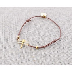 Pulsera acero "Libélula"