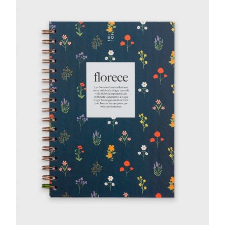 Cuaderno Florece