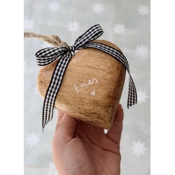 Corazón Madera colgante PARA HACER