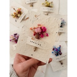 Postal Flor Preservada